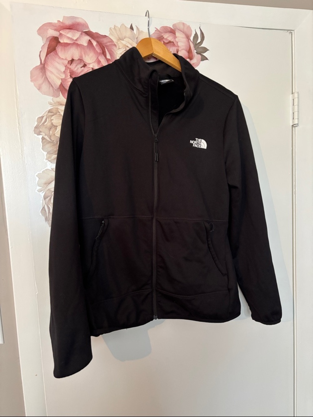 The North Face Black Zip-Up Fleece Jacket